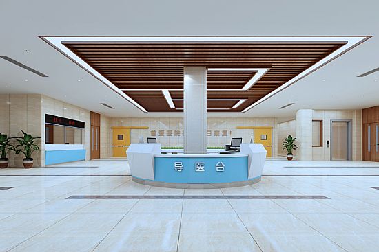 醫院大廳導醫臺